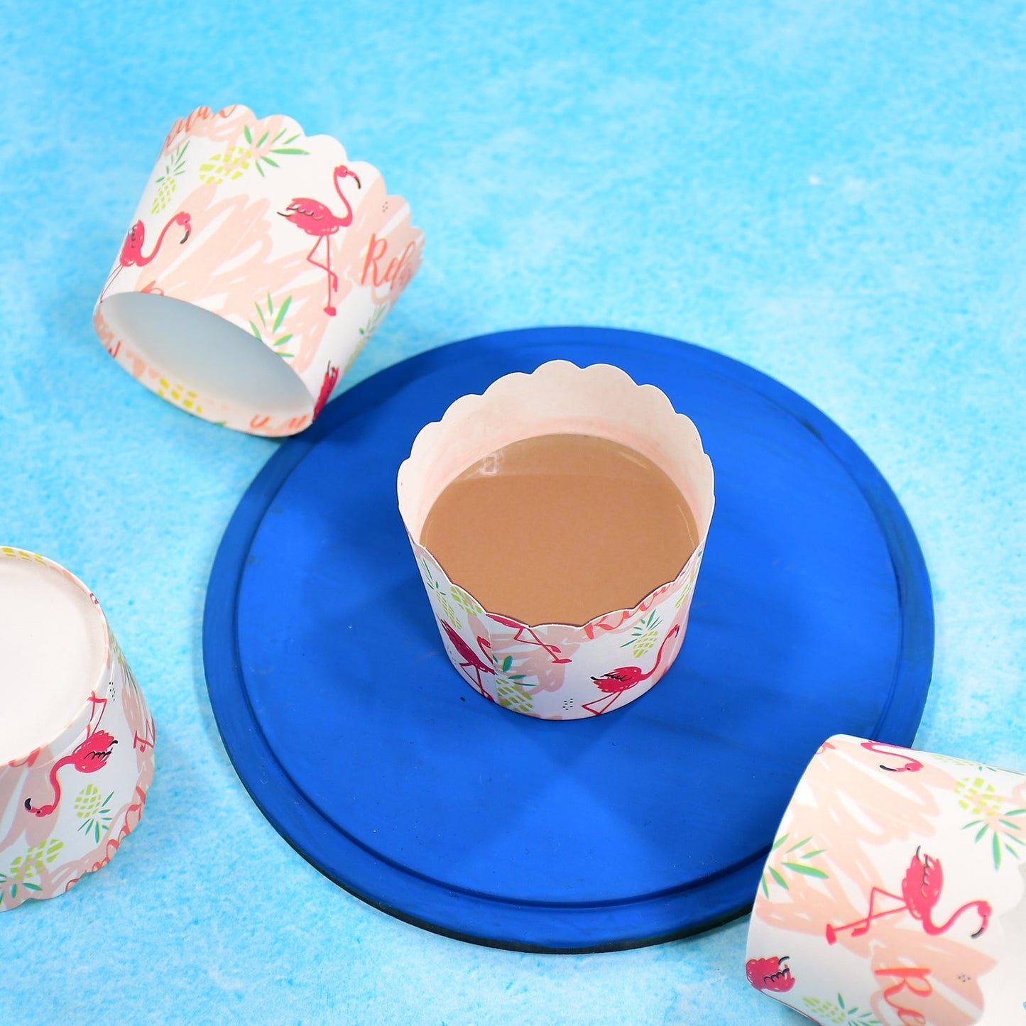 4940 Multi Color Printed Disposable Paper Cups for Tea/Coffee 