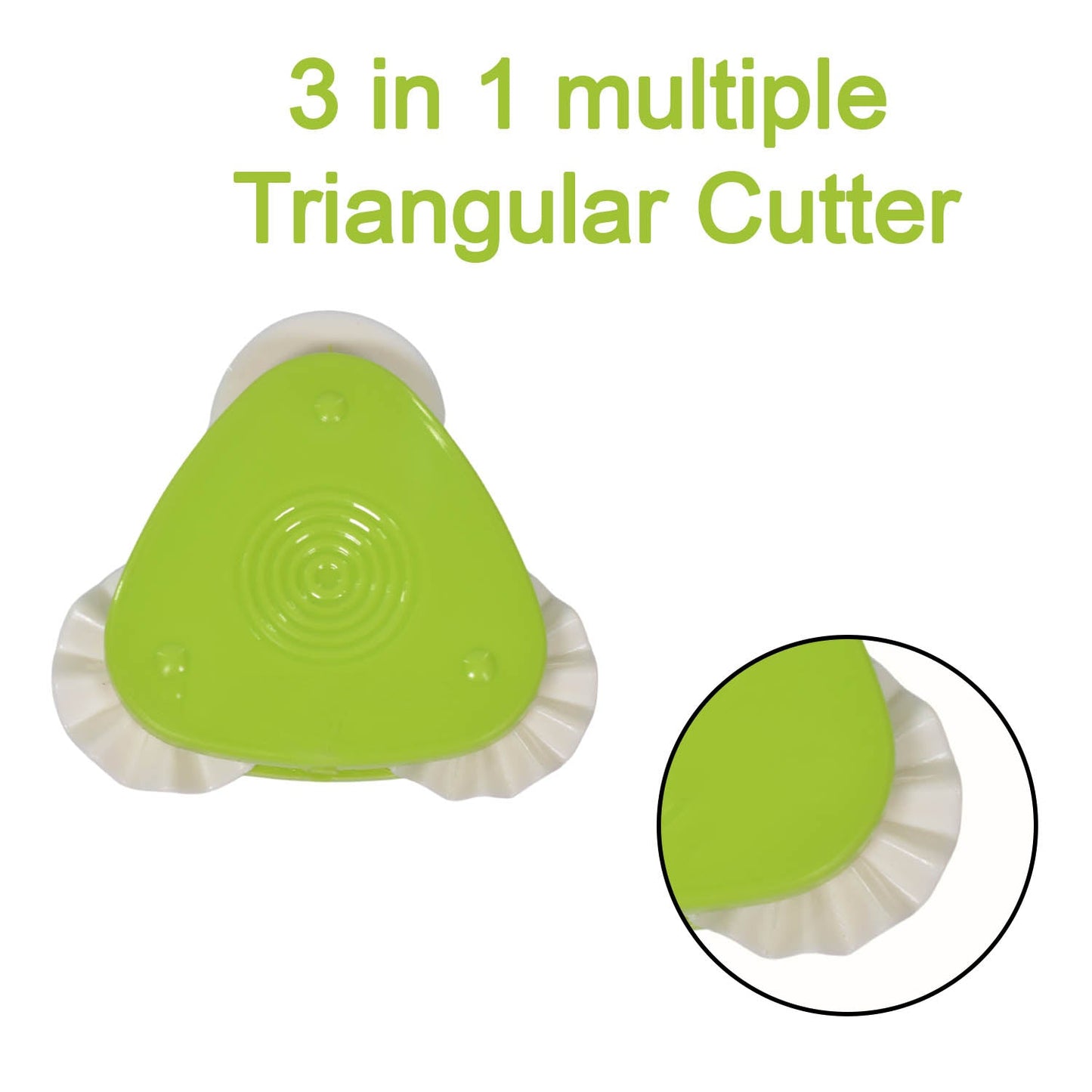 3in1 Multipurpose Triangular Cutter - Discount Karo