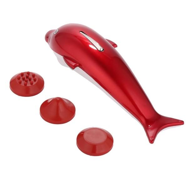 1263 Dolphin Handheld Body Massager for Agony Stress Pain (8 Inch) 