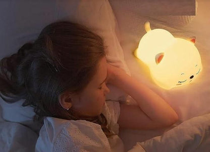 Animal Silicone Baby Night lamp with Touch Sensor