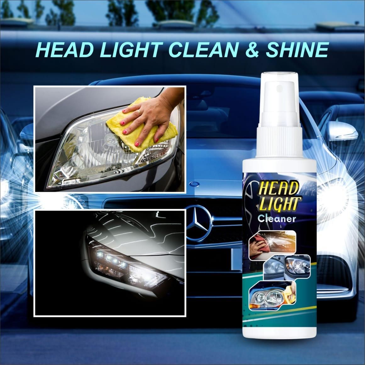 Head Light Cleaner (Pack of 2)