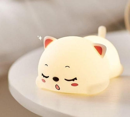 Animal Silicone Baby Night lamp with Touch Sensor