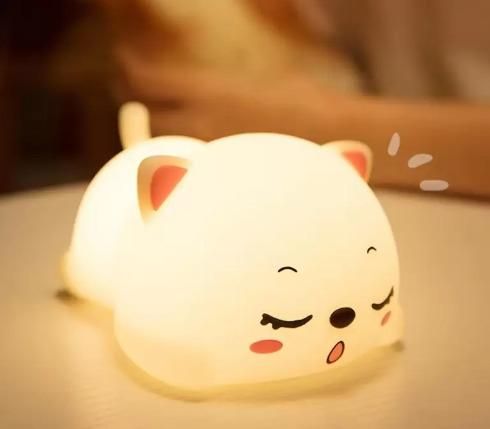 Animal Silicone Baby Night lamp with Touch Sensor