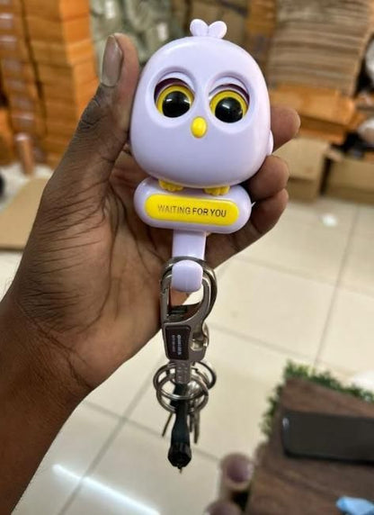 Keychain wall Owl Night Wall Magnetic Key Holder - Discount Karo