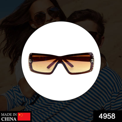 4958 Retro Driving Sunglasses Vintage Fashion Frame (Moq - 3pc) 