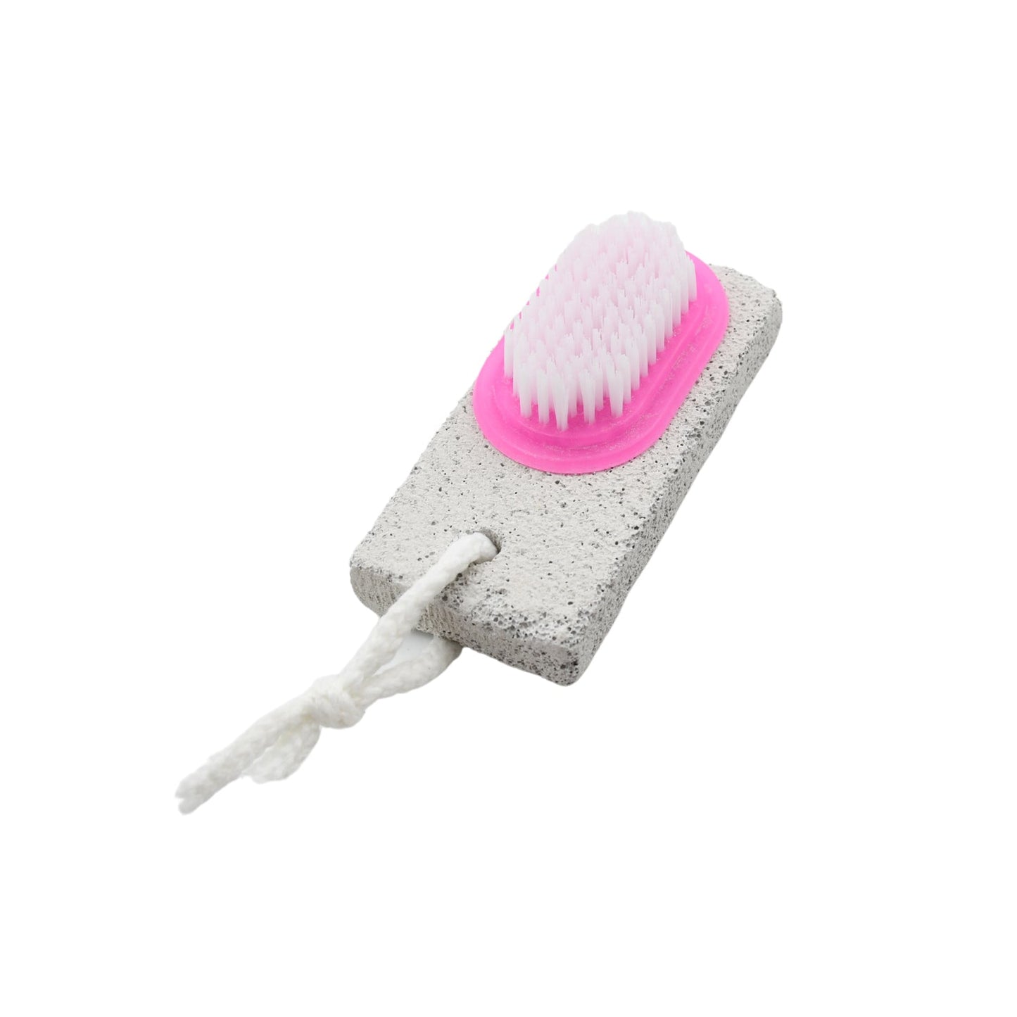 Hand and Foot Brush with pumice stone to Remove Dead Skin & Callus Stone Foot Scrubber Pedicure Brush For Dead Skin - Discount Karo