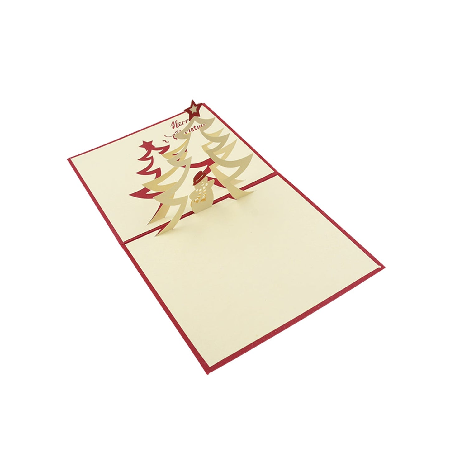 Unique 3D Pop-Up Wishing Card (Christmas): 1 Pc - Discount Karo