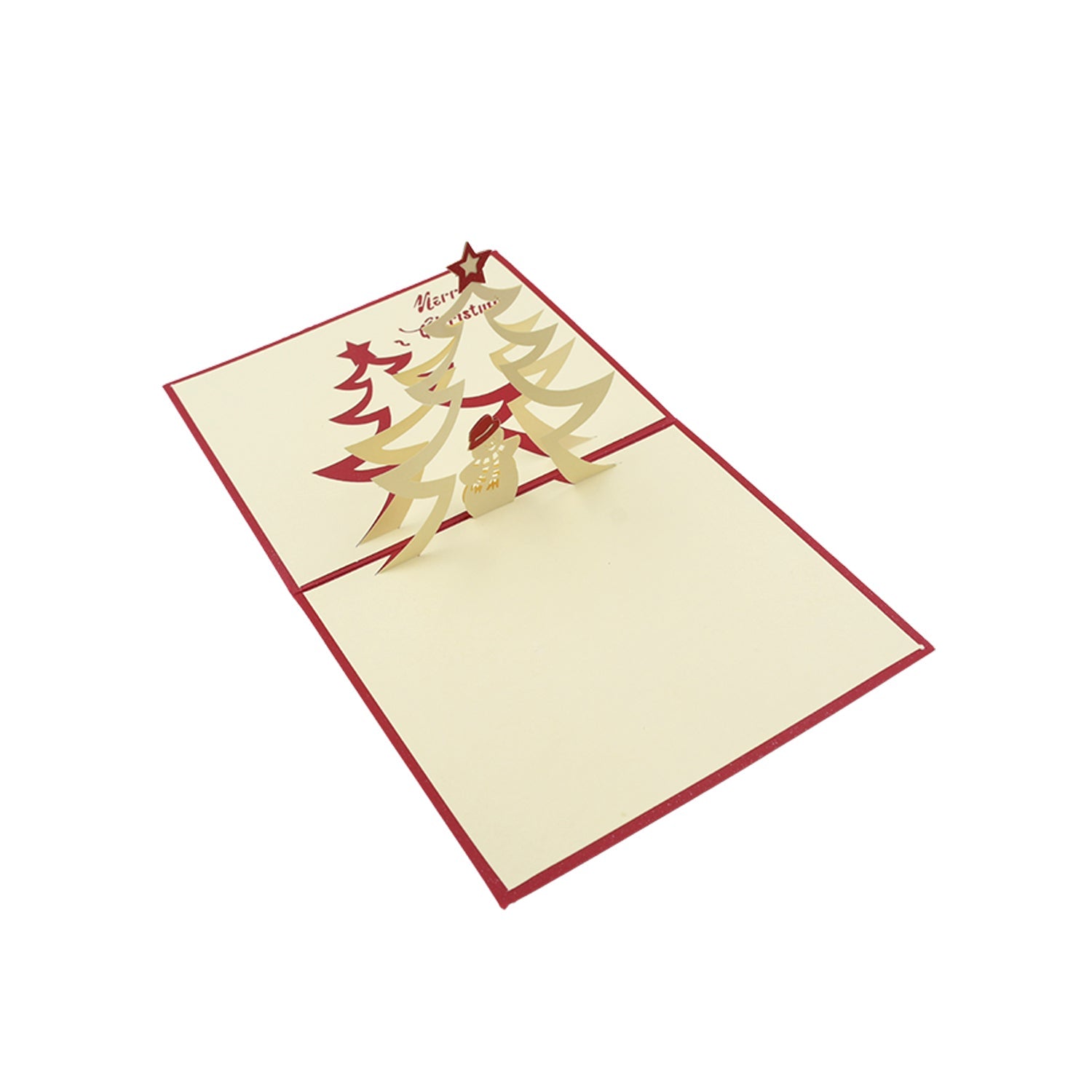 Unique 3D Pop-Up Wishing Card (Christmas): 1 Pc - Discount Karo