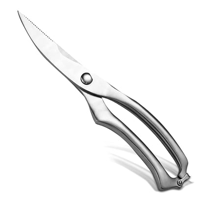 Heavy Duty Stainless Steel Poultry Shears, Premium Ultra Sharp Spring-Loaded Kitchen - Discount Karo