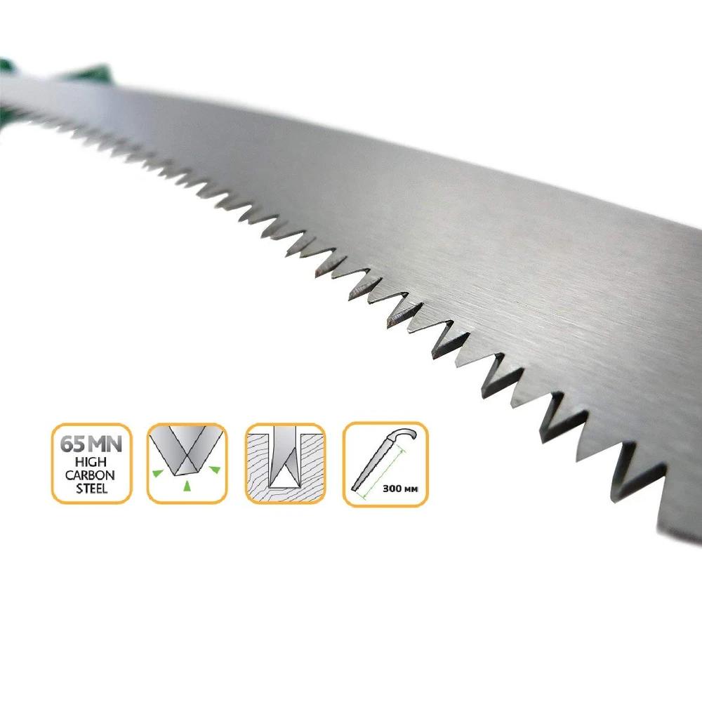 Chromium Steel Saw 3 Edge Sharpen Teeth with Plastic Cover and Blister Packing - Discount Karo