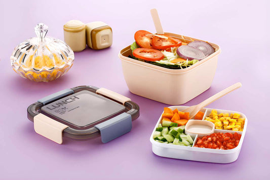 4 Compartment Lunch Boxes - Discount Karo