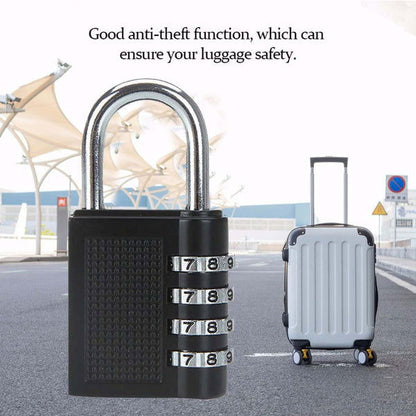 '-4 Digit Combination Padlock - Discount Karo