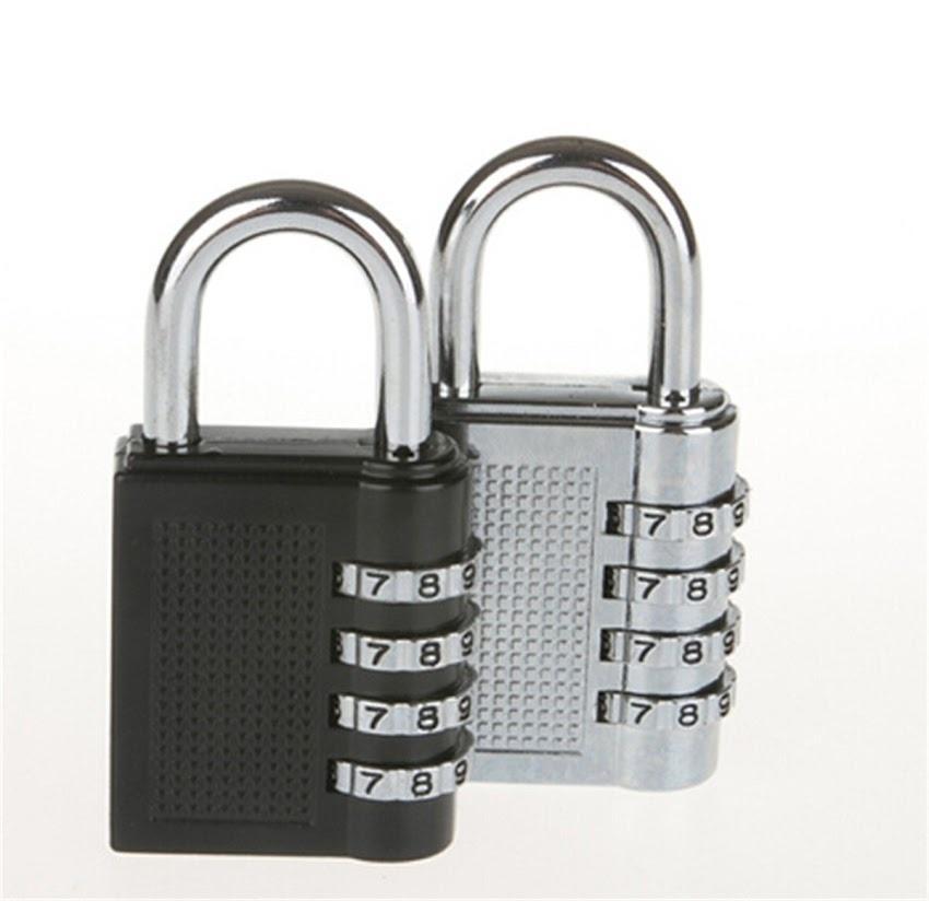 '-4 Digit Combination Padlock - Discount Karo