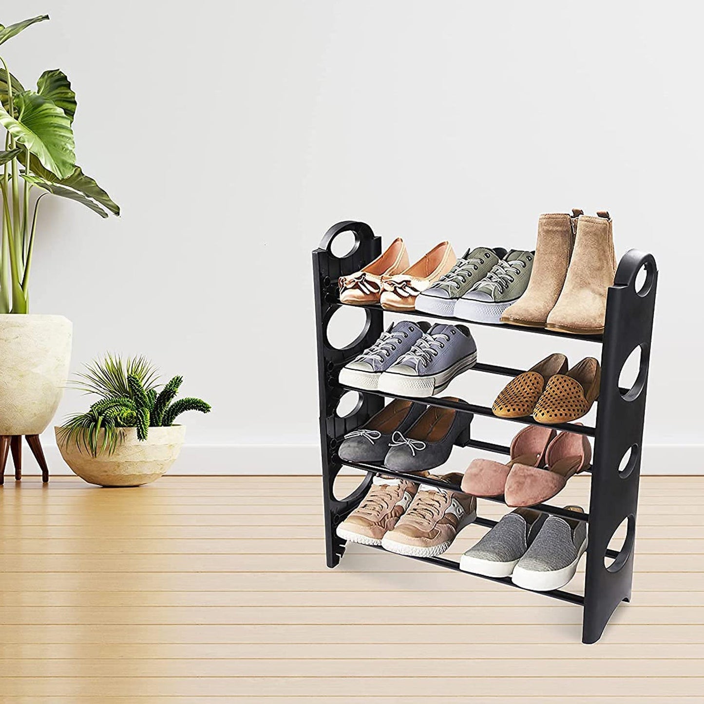 4 Shelves Shoe Rack - Discount Karo