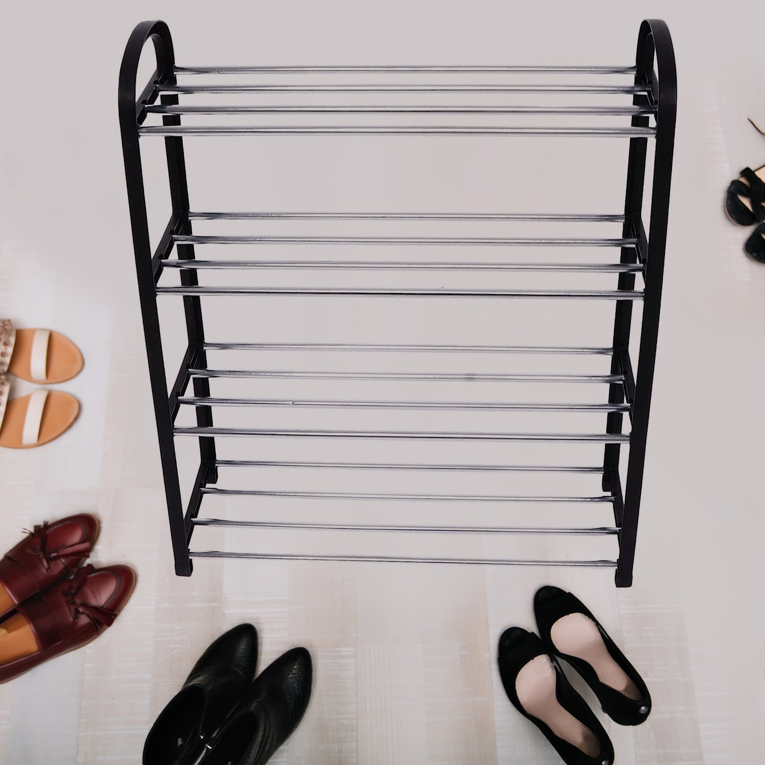 4 Shelves Shoe Rack - Discount Karo