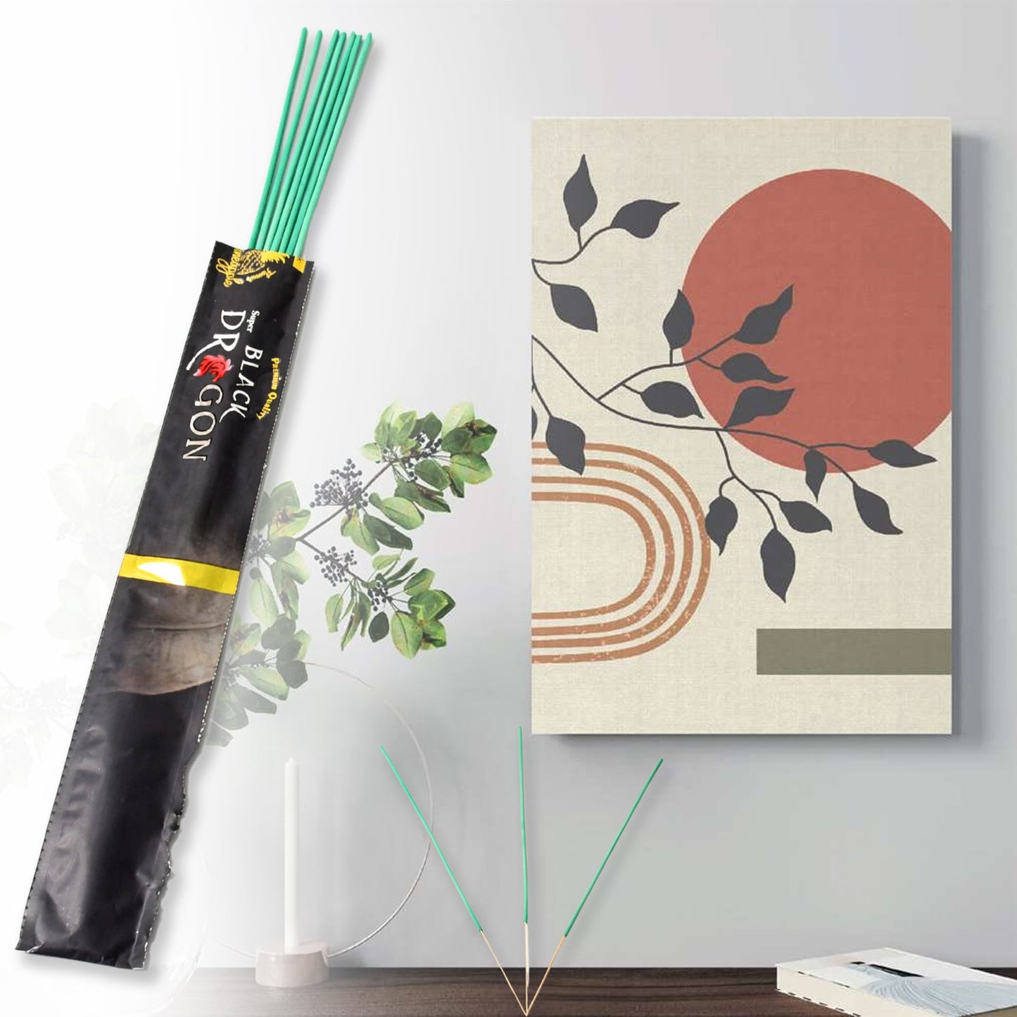 Mosquito Agarbatti Stick Herbal Mosquito Agarbatti  (1 Packet / 10 Sticks) (Incense Stick) - Discount Karo