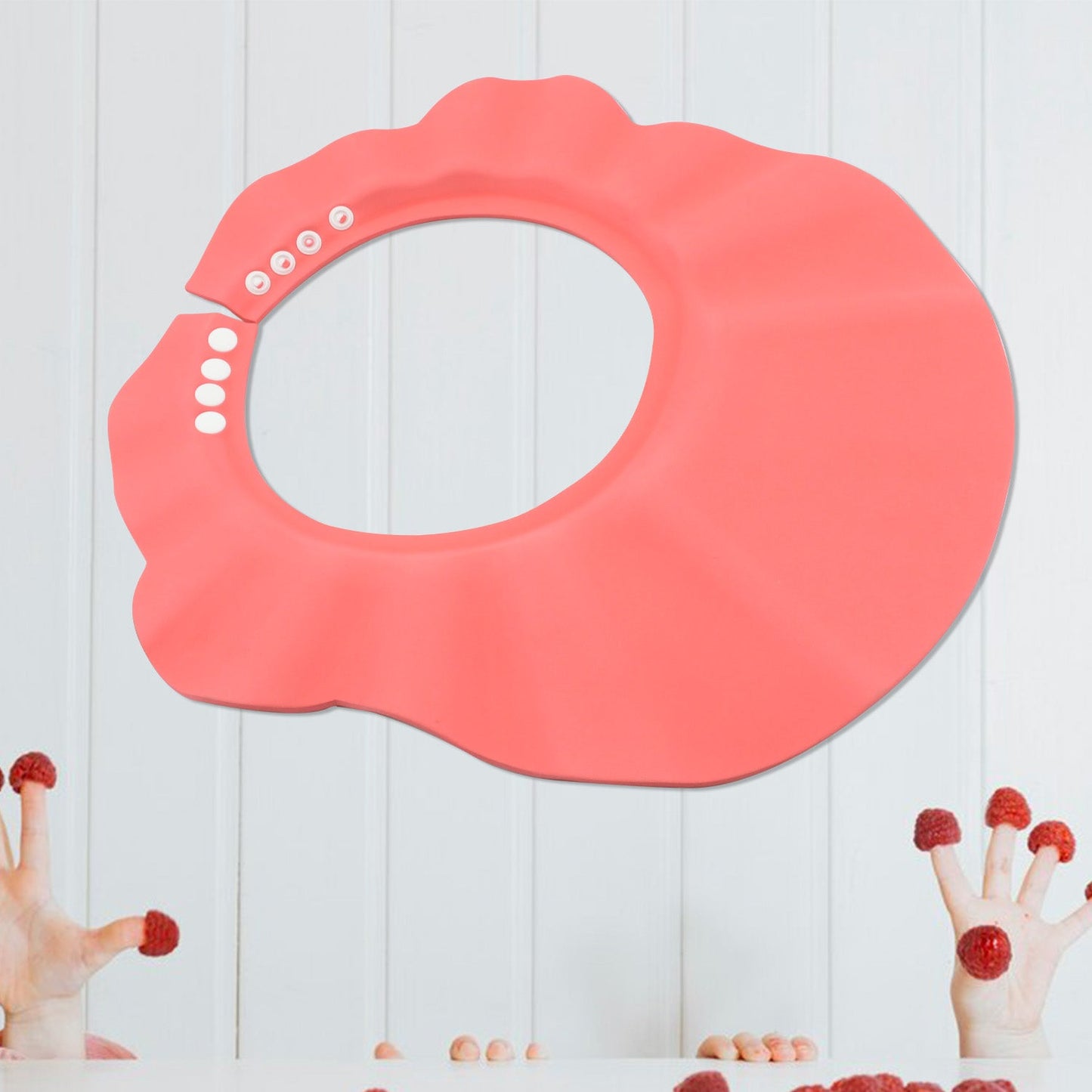 Tear-Free Bath Time: Adjustable Baby Shower Cap (Protects Eyes & Ears) - Discount Karo