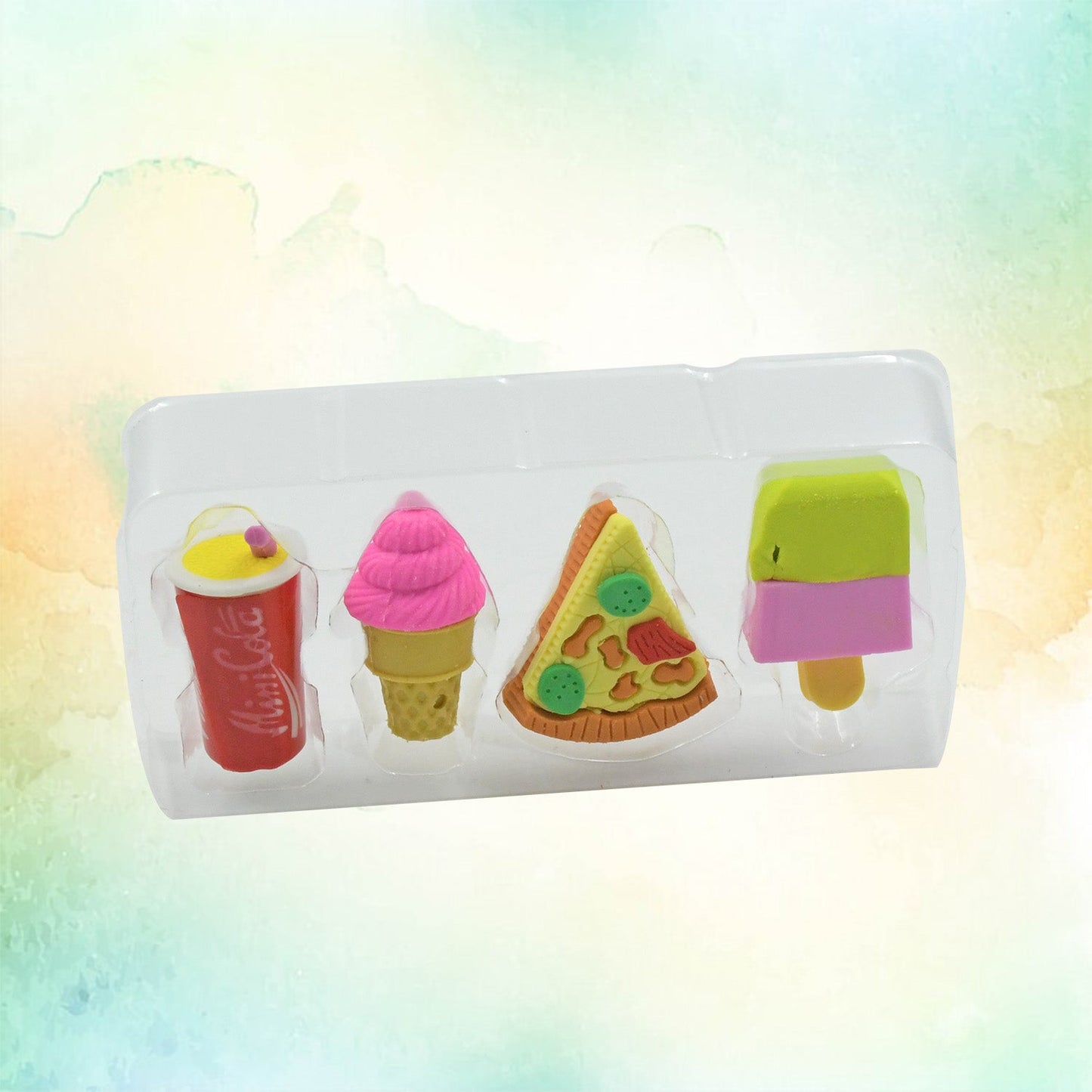 Fun Erasers for Kids! Mix & Match: Food & Drink Erasers (Set of 1) - Discount Karo