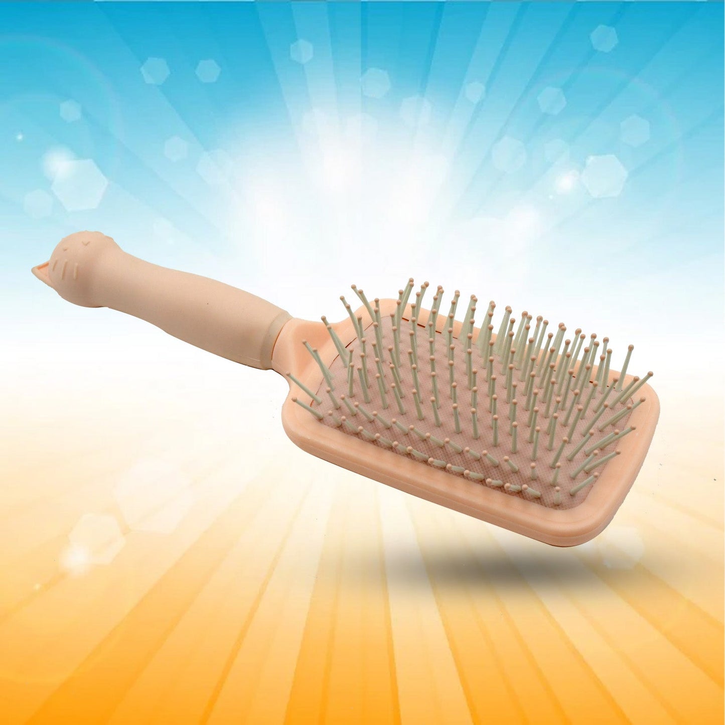 Massage Comb, Massage Hair Brush Ergonomic Matt Disappointment for Straight Curly Hair Cushion Curly Hair Comb For Detangling Professional Comb For Men And Women for All Hair Types, Home Salon DIY Hairdressing Tool  (1 Pc / 24 Cm) - Discount Karo