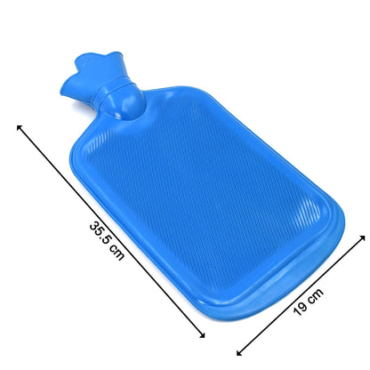 Hot water Bag 2000 ML used in all kinds of household and medical purposes as a pain relief from muscle and neural problems. - Discount Karo