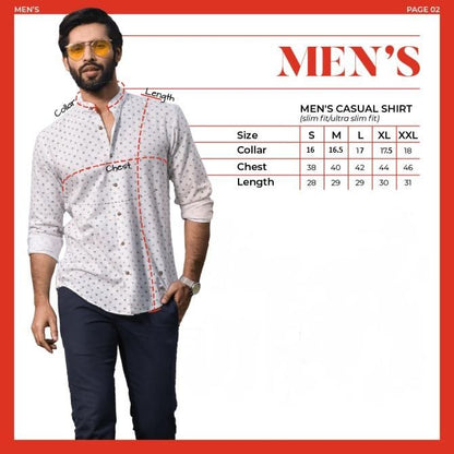 Latest Men's High-Quality Texture Printed Premium Shirt