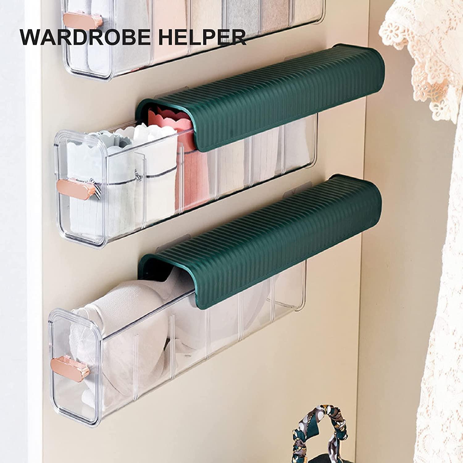 Clear Wall Mounted Drawer Organizer - Discount Karo