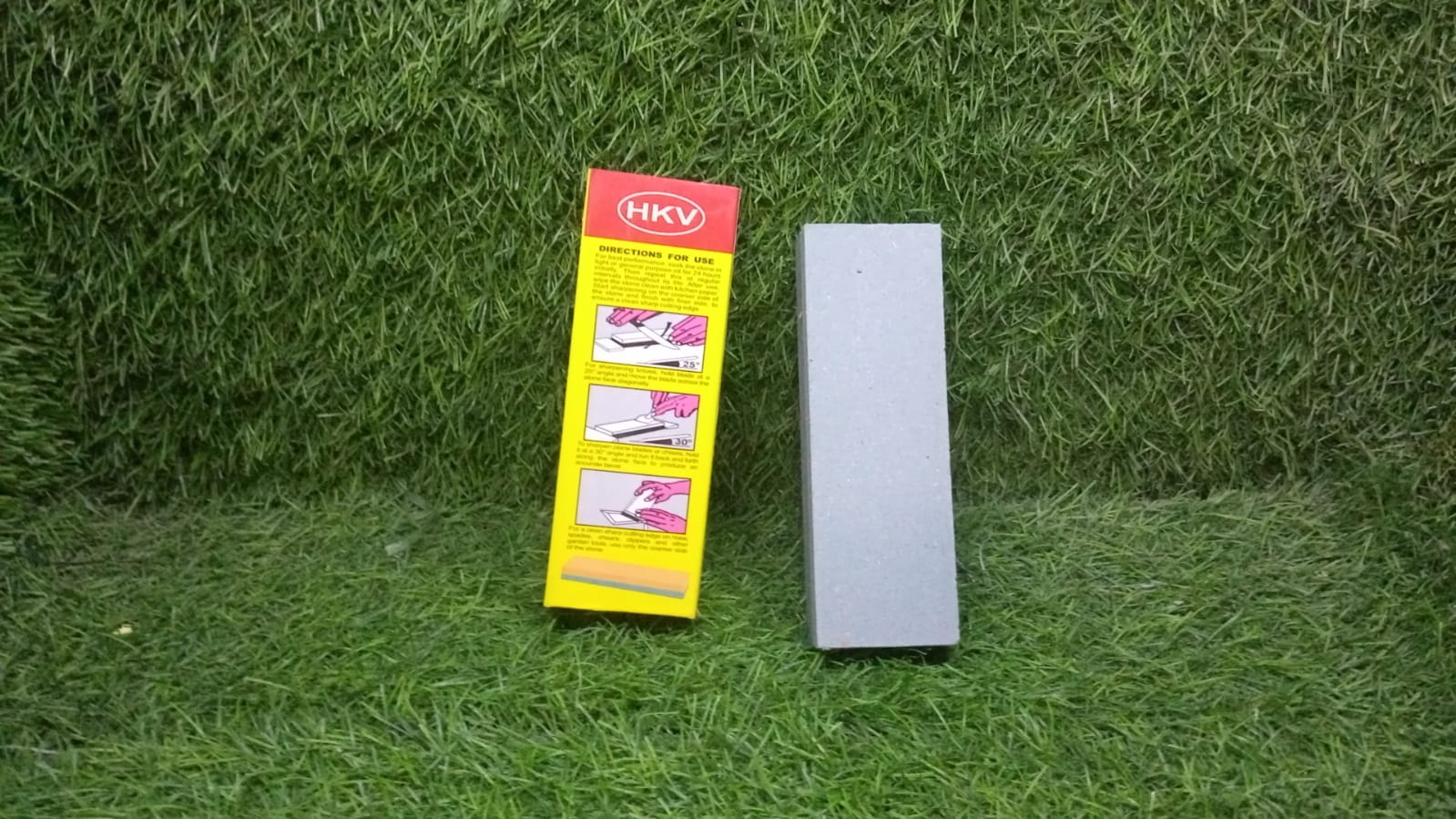 Knife Sharpening Stone, High Density Thicken Whetstone Set Robust Safe to Use for Scissors for Axe (MOQ :- 9 Pc) - Discount Karo