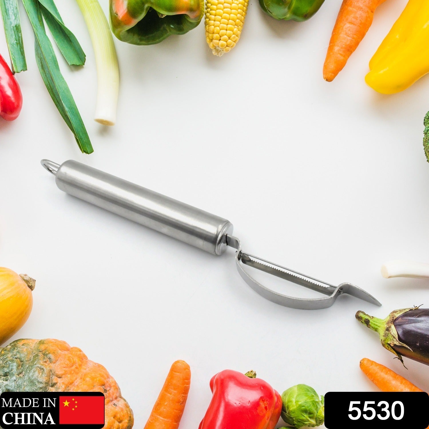 Kitchen Vegetable Peeler, Fruit Peeler, Ergonomic Handle Safe and Easy to Use for Potatoes,Apples,Pears Tomatoes,Carrots,Cucumbers Kitchen Accessory, Kitchen Gadgets (1 Pc) - Discount Karo