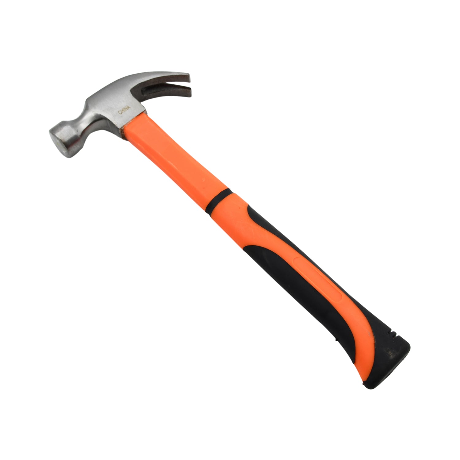 Stainless Claw Hammer with Fiberglass Handle, Shock Resistant, Corrosion Resistant, Rust Proof, Durable, Environmental friendly, 364g, 28cm - Discount Karo