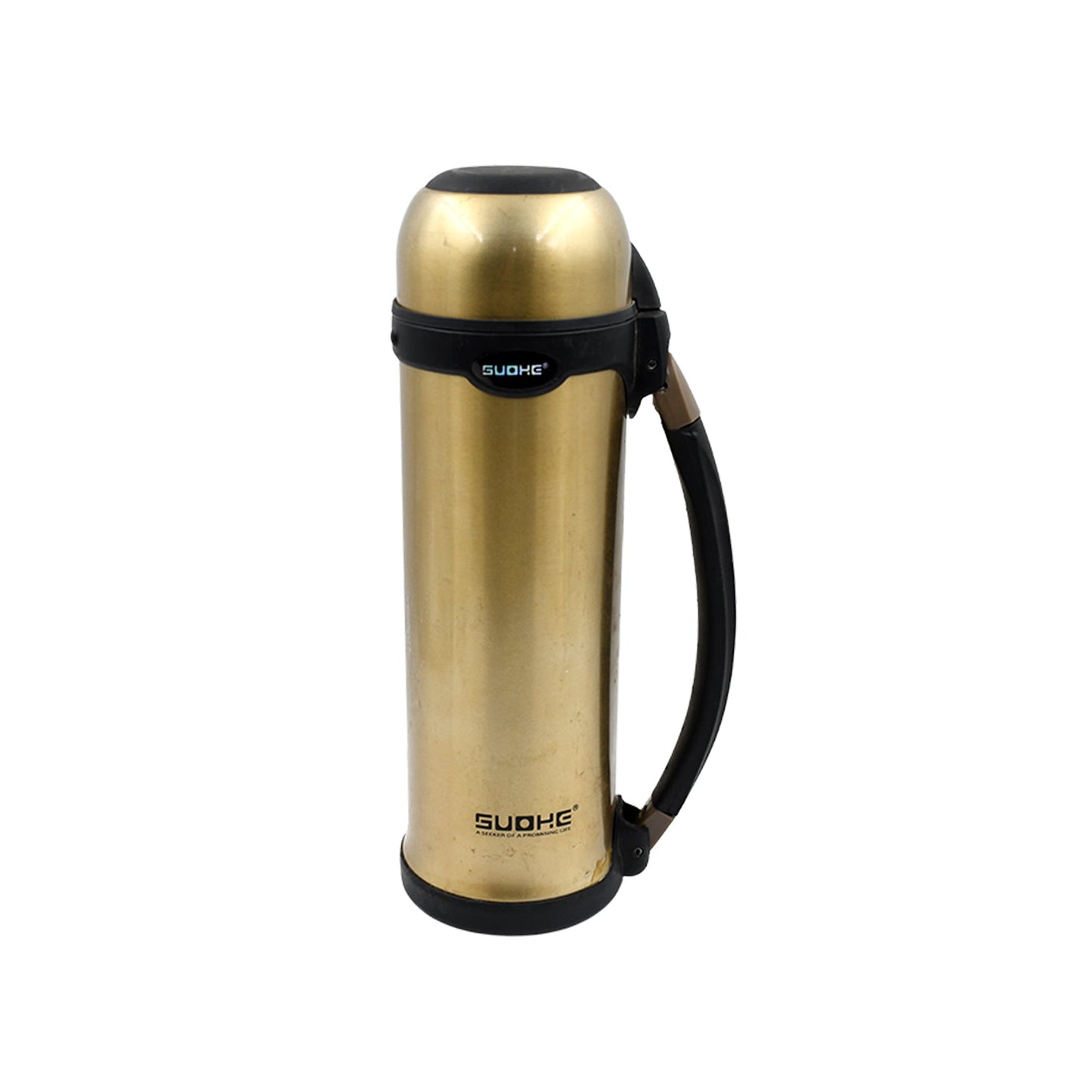 STAINLESS STEEL THERMOS WATER BOTTLE | 24 HOURS HOT AND COLD | EASY TO CARRY | RUST & LEAK PROOF | TEA | COFFEE | OFFICE| GYM | HOME | KITCHEN - Discount Karo