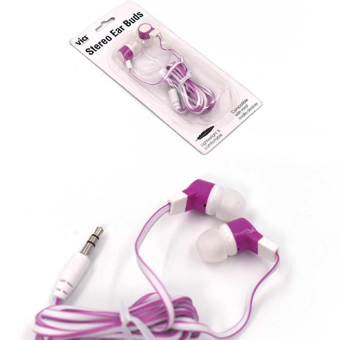 7281 Earphones with mix different colors and various shapes and designs ( 1 pc) 