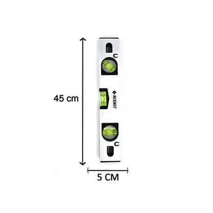 Spirit Level Carpenter's Level Magnetic Carpenter's Level  Overhead Viewing Slot for Levelling, Furniture & Construction