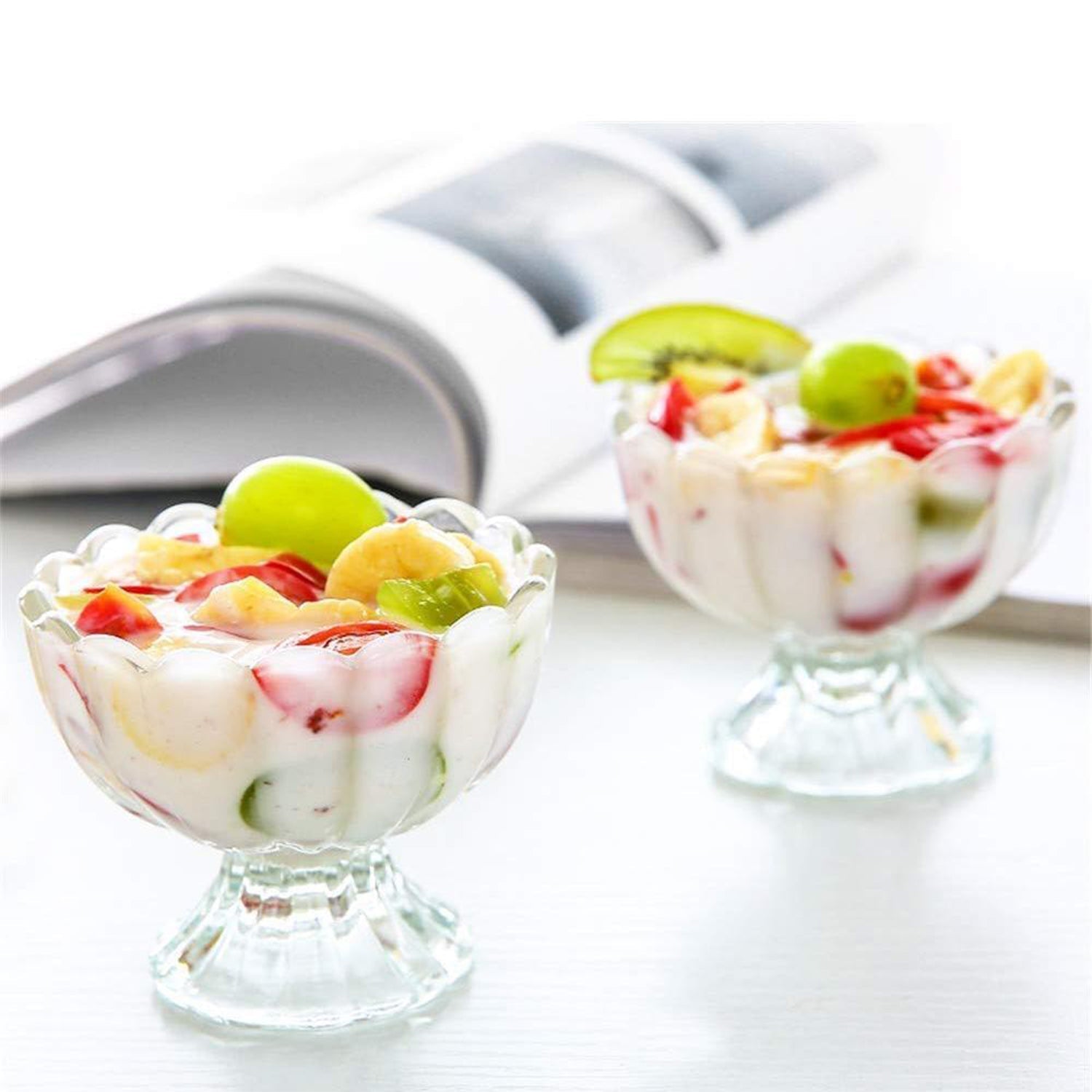 Serving Dessert Bowl Ice Cream Salad Fruit Bowl - 6pcs Serving Dessert Bowl Ice Cream Salad Fruit Bowl - 6pcs - Discount Karo