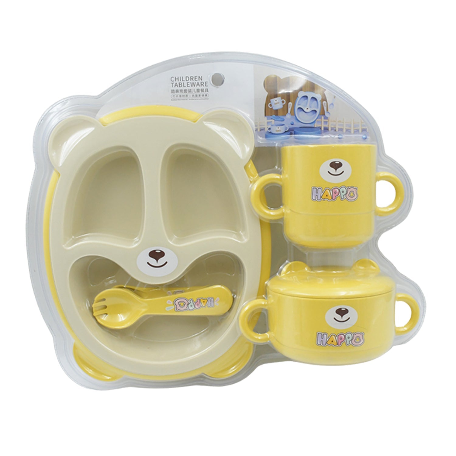 Baby Feeding Set For Kids And Toddlers (7 pcs set) - Discount Karo