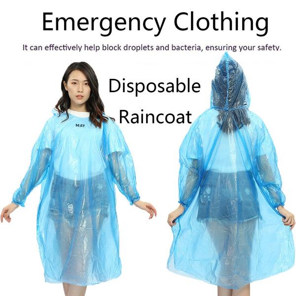 0242A Disposable Easy to Carry Raincoat 