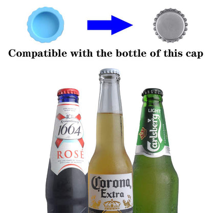 4789 Beer Savers Caps 6Pc used in soda and cold-drink bottles for covering bottle mouth. 