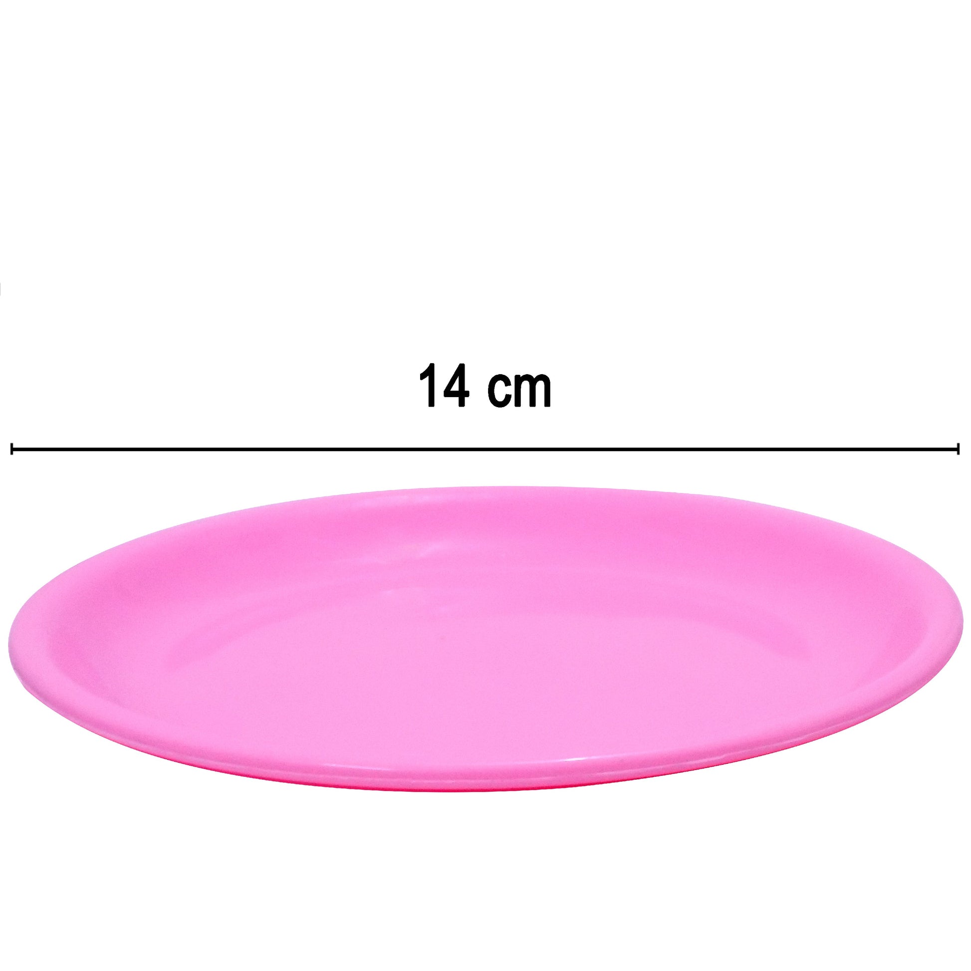 2185 Round Shaped Mini Soup Plates/Dishes - 6 pcs 