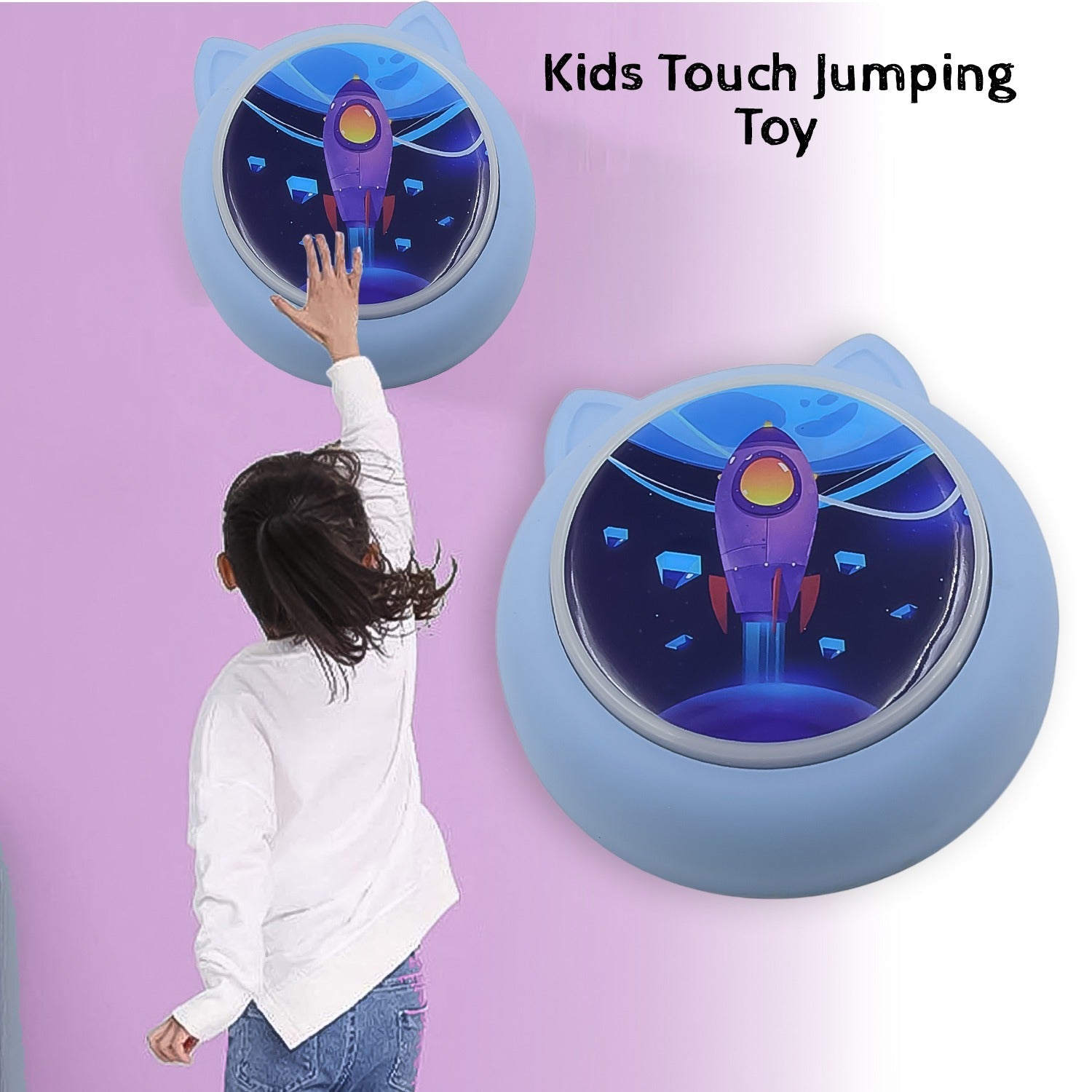 Kids Touch Jumping Toy (1 Pc / Battery Included) - Discount Karo