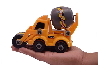 Engineering vehicles Nut Assembly Vehicle Toy, DIY Nut Assembly Vehicle Model Toy Highly Simulation Children Kids Car Model Toy Set (2 Pc Set) - Discount Karo