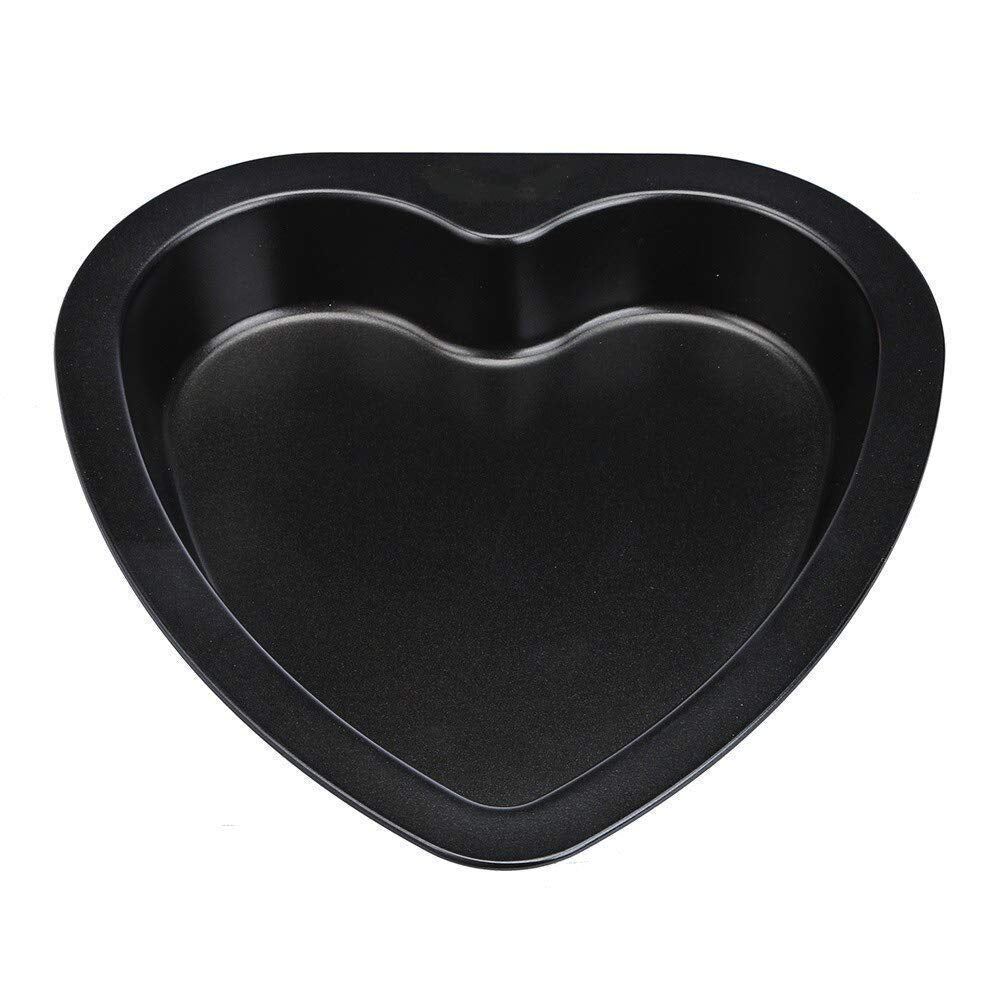 2209 Heart Shape Cake Mould Non Stick  Steel 1 kg Cake Baking Tray ( 23cm) 