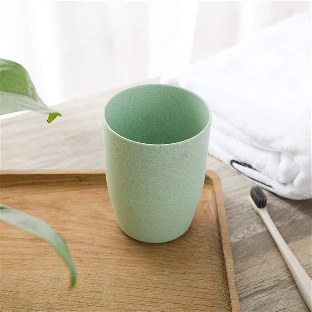 Reusable Cups/Mugs/ Glass/ Tumbler Set Eco Friendly Cups for Drinking Tea Coffee, Dishwasher Safe, Non-slip Bathroom Cup Tooth Cups For Home Office (1 Pc) - Discount Karo