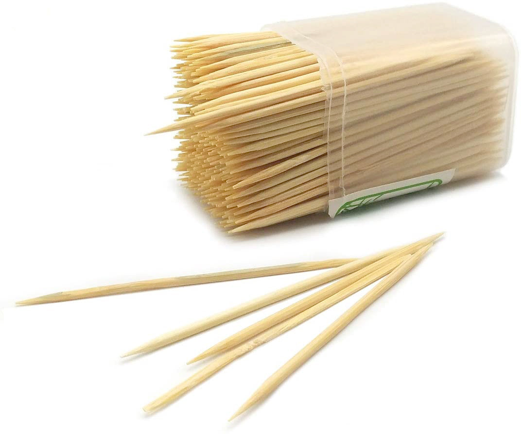 0834 Wooden Toothpicks with Dispenser Box 