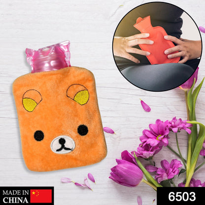 Warm Hug from a Panda: Orange Panda Hot Water Bottle for Pain Relief - Discount Karo