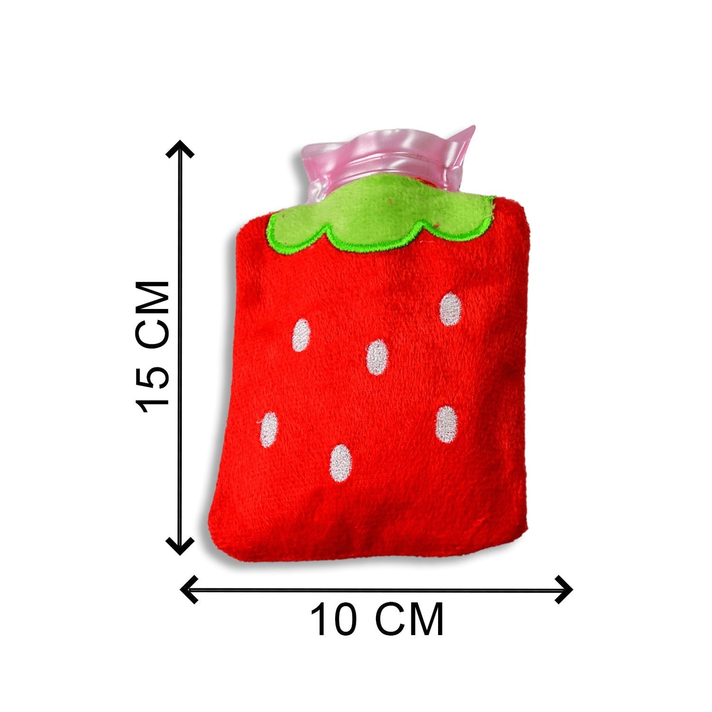 Strawberry Design Relief: Mini Hot Water Bag for Neck & Shoulders - Discount Karo