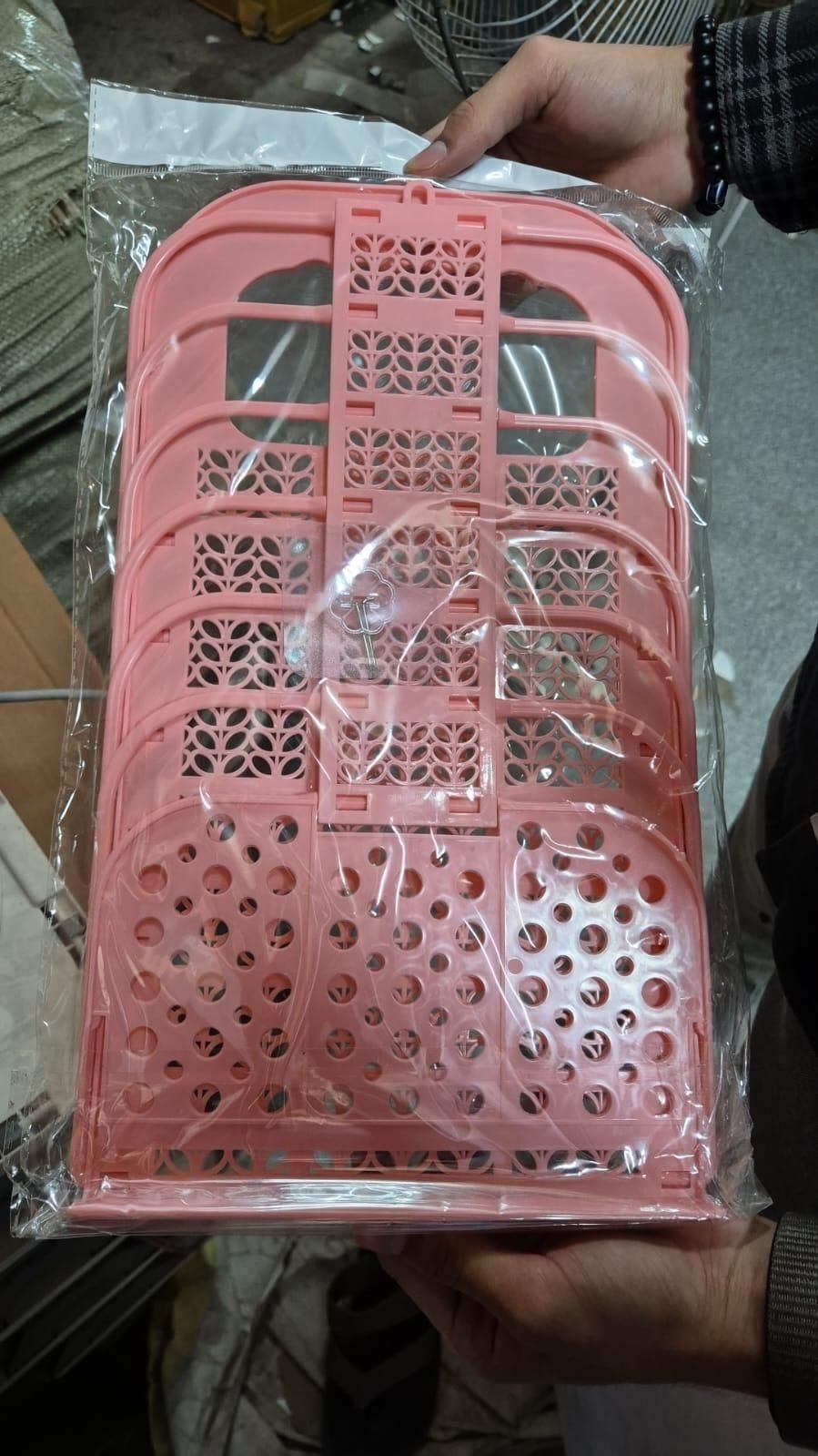 Plastic Multipurpose Hanging Laundry Basket - Discount Karo