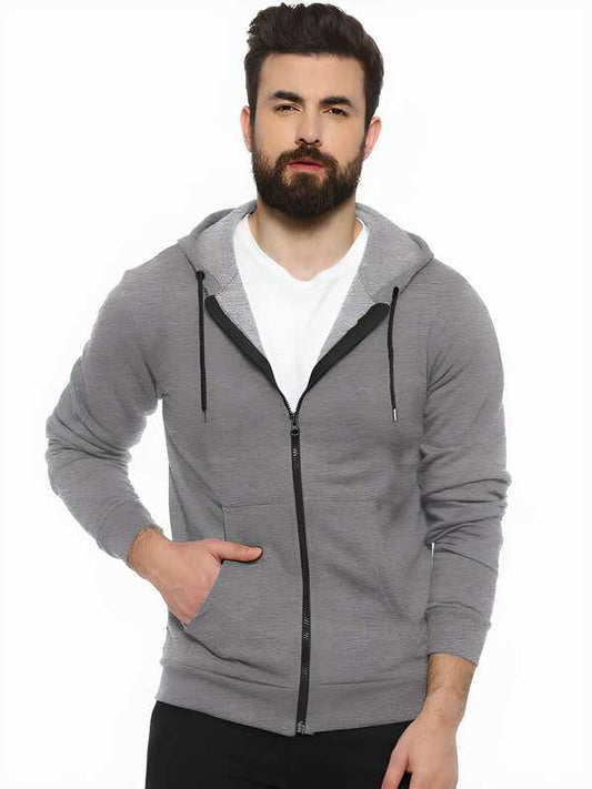 Cotton Solid Full Sleeves Mens Jacket