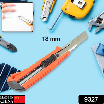 Multi-Use Iron Cutter, Cutting Blade and Precision Knife Blade, Utility Knife - Heavy Duty Industrial Cutter Knife (18mm) - Discount Karo