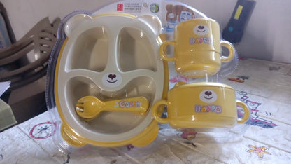 Baby Feeding Set For Kids And Toddlers (7 pcs set) - Discount Karo