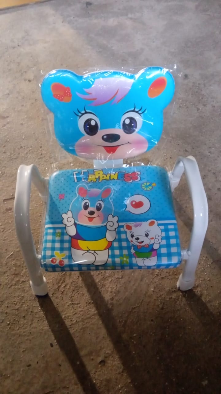 Cartoon Baby Chair Strong Steel Cushion & Comfortable Baby Chair High Quality Chair (1 Pc) - Discount Karo