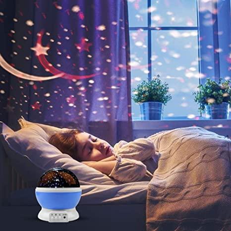 Star Master Dream Rotating Projector Lamp LED Romantic with USB